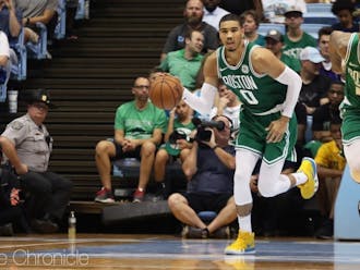 Jayson Tatum scored a double-double in Game 5 of the conference finals.