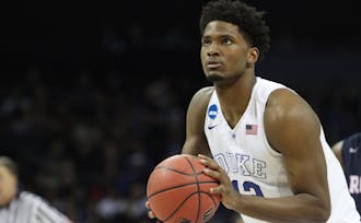 Freshman Justise Winslow averaged 9.5 points and 11.5 rebounds in his first two NCAA tournament games and will now play in front of a home crowd in Houston during Friday’s Sweet 16 clash with Utah.