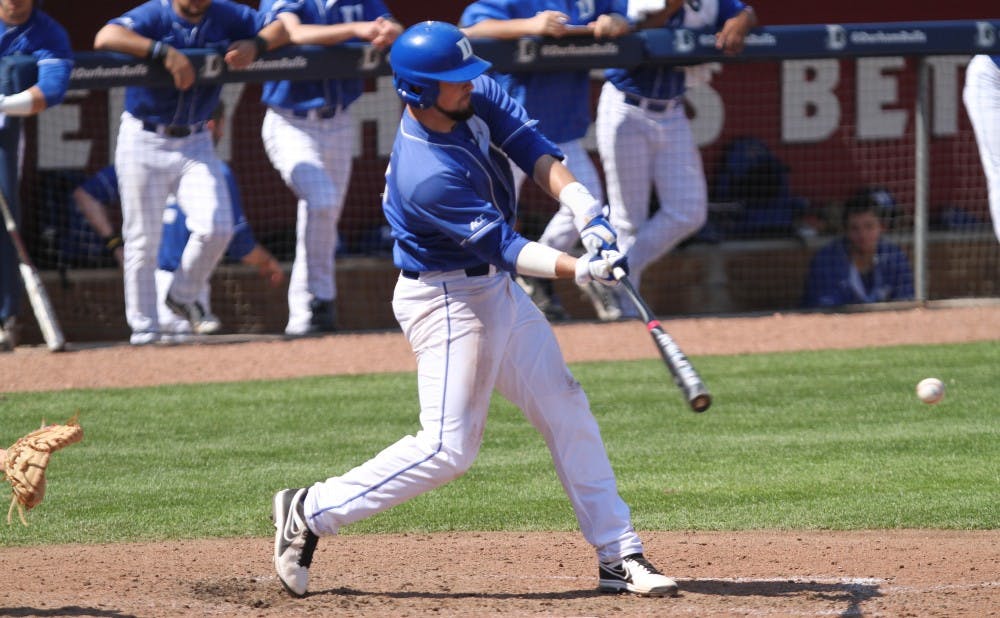 Duke third baseman Jordan Betts and the rest of the senior class were able to close their home career with a win against Richmond.