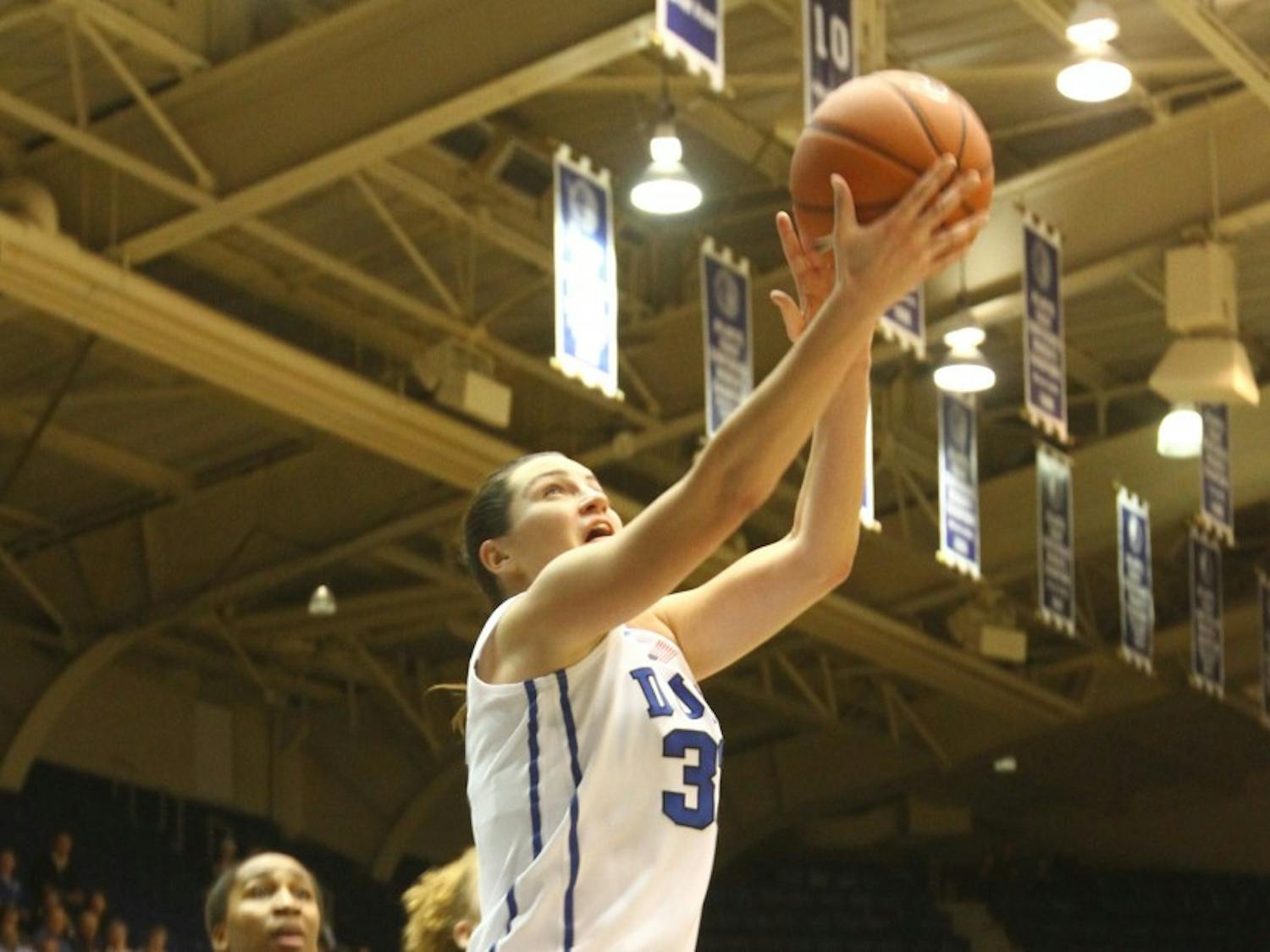 Haley Peters' return to the court sparked a run that sealed Duke's victory against Vanderbilt.