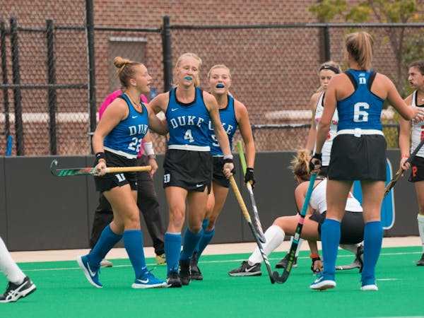 808ebcb6 5678 4898 b5a2 b0cee5a9b3cf.sized - Duke field hockey gets back on track against pesky Wake Forest - With a ranked in-state rival coming to town, Duke needed to put together a complete performance under the Friday night lights.