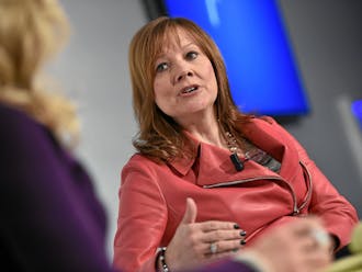 General Motors CEO Mary Barra was named one of the world’s 100 most influential people by TIME magazine in 2021. Courtesy of Flickr.