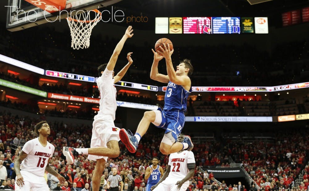 <p>Grayson Allen led all scorers with 23 points but also contributed six of Duke's season-high 18 turnovers.</p>