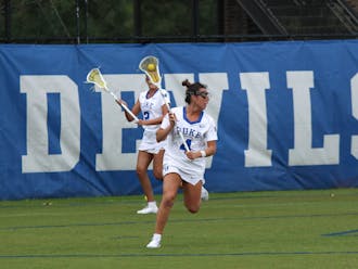 Katie DeSimone matched her career-high in goals against High Point.