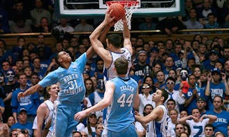 In the first half, John Henson was an offensive and defensive force, but the Blue Devils stopped him in the second.