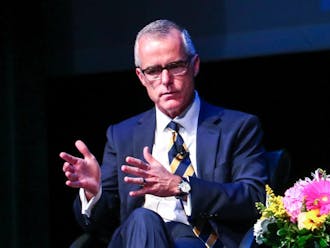 Andrew McCabe is a Duke alumnus and the former deputy director of the FBI.
