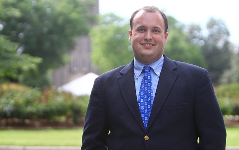 Andrew Barnill, who will graduate Sunday with a Master degree from the Divinity school, will be this year’s student speaker at commencement. He will discuss the intersections of religion and ambition.