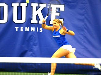 Doubles pair Marianne Jodoin and Annie Mulholland secured an 8-4 victory against Baylor Friday.