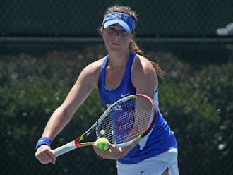 Senior Ester Goldfeld—the No. 87 singles player in the nation—will look to build on her first victory against William & Mary Saturday when the Blue Devils host Louisville.