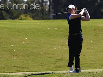 Leona Maguire led the Blue Devils to a&nbsp;tie for fifth place in their first tournament of the spring season, carding two under-par rounds to finish tied for eighth at the Palos Verdes Golf Club in Palos Verdes, Calif.