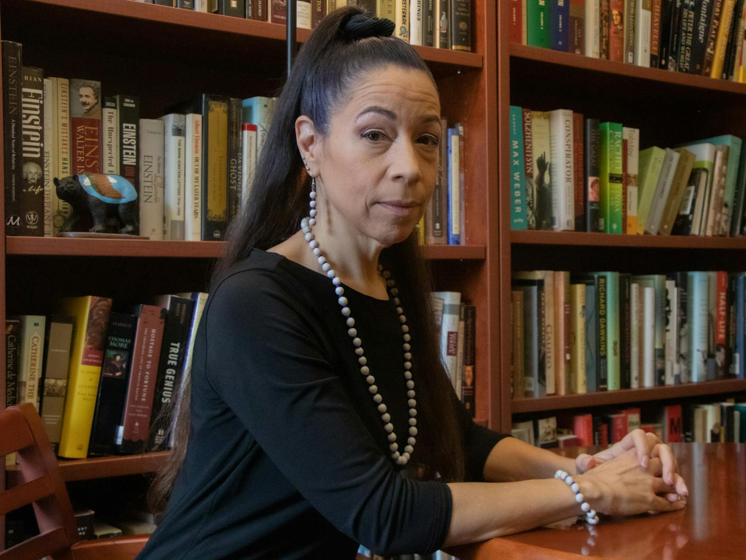 Courtney Lewis, an associate professor in the cultural anthropology department and Trinity’s first American Indian professor, joined Duke in fall 2022.&nbsp;