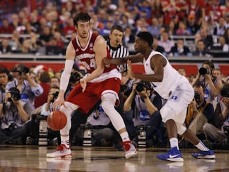 The defense Amile Jefferson played on Frank Kaminsky played a major role in Duke's national title win Monday night.