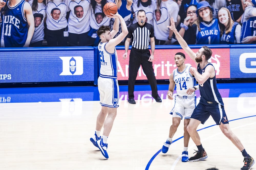 Sophomore Matthew Hurt and company got off to a hot start from beyond the arc.