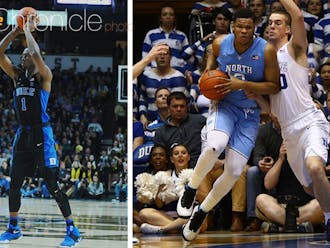 Harry Giles does not have nearly as much collegiate experience as North Carolina's Kennedy Meeks but might need to hold his own against Meeks inside for Duke Thursday.&nbsp;