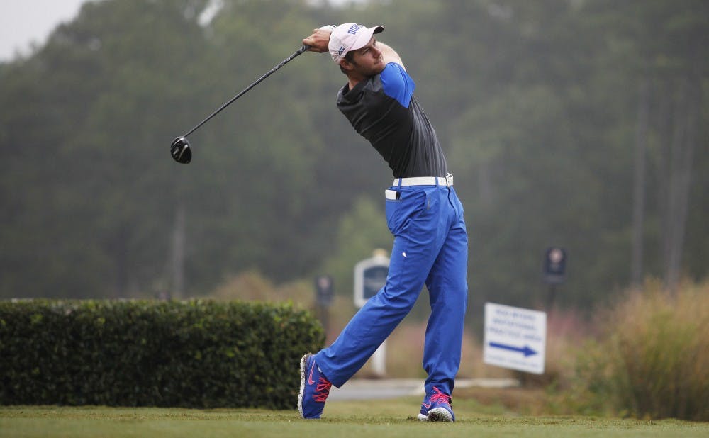 <p>Sophomore Adam Wood placed second overall at the Nike Golf Collegiate Invitational with a three-day ledger of 12-under-par. </p>