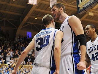 Blue Devil center Brian Zoubek played the best game of his career in a crucial contest against Maryland that kept Duke atop the ACC standings.
