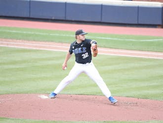 Duke's pitching staff, including junior Jack Carey, was inconsistent throughout the weekend slate against Virginia.