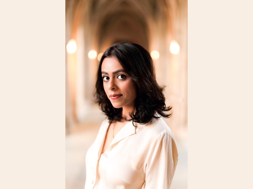 Undergraduate Young Trustee finalist Priya Parkash, a senior from Pakistan.