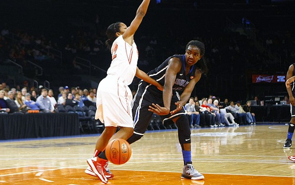 Sophomore center Elizabeth Williams recorded 16 points, seven rebounds and five blocks—all of which were team highs—in Duke’s win against St. John’s.