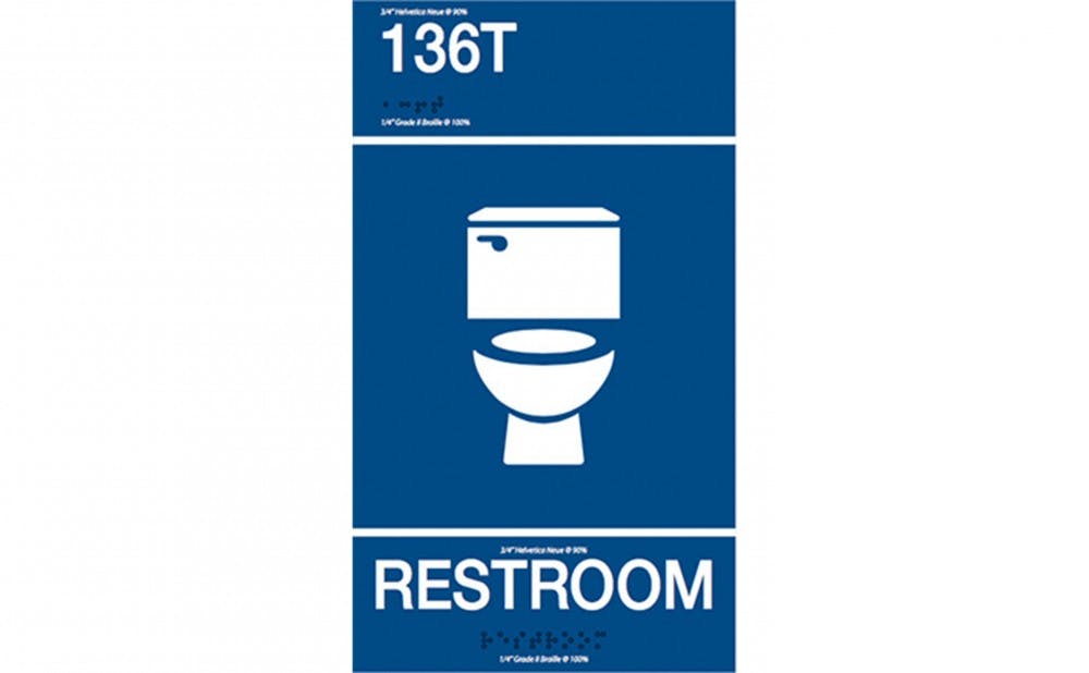 <p>Four single-stall restrooms in the Allen Building and two in the Bryan Center will be designated gender-neutral&nbsp;as part of a new initiative.&nbsp;</p>
