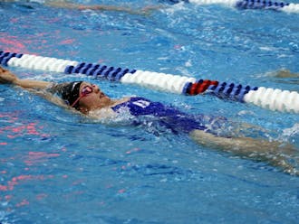 The pool records continued to fall for the Blue Devils this weekend as Duke took down William & Mary and Old Dominion Saturday at Taishoff Aquatic Pavilion.
