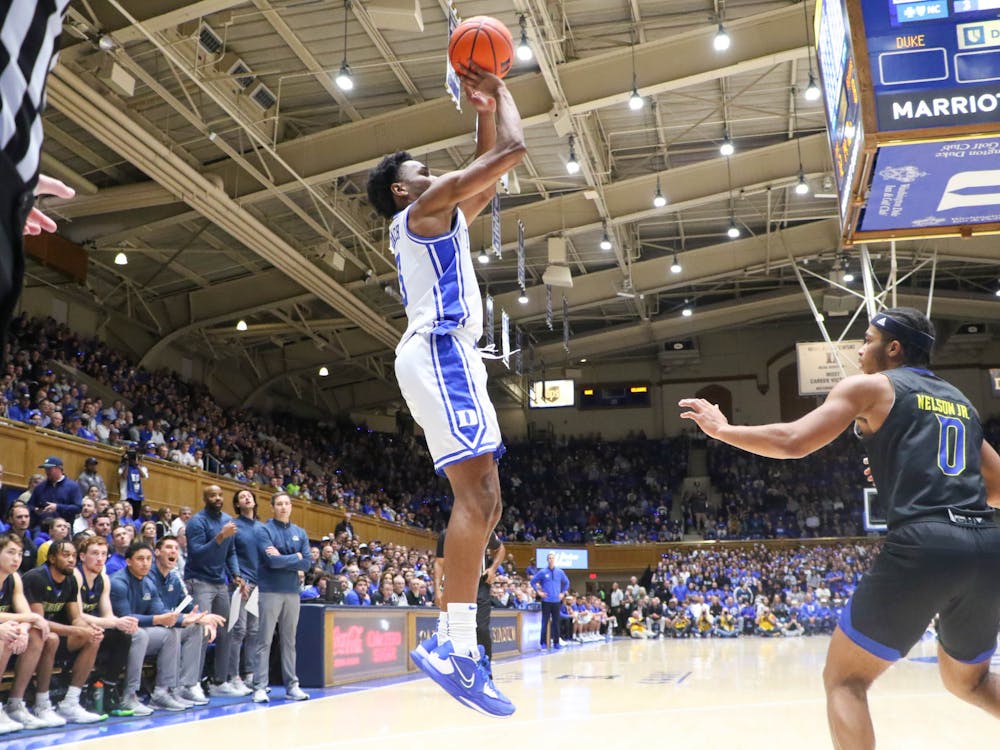 Junior guard Jeremy Roach came alive late in the first half Friday afternoon for the Blue Devils.