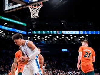 Duke's win against Miami in the ACC tournament semifinals came down to the final few minutes.
