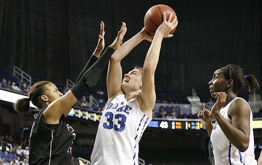 Haley Peters scored 17 points in Duke's win against Florida State.