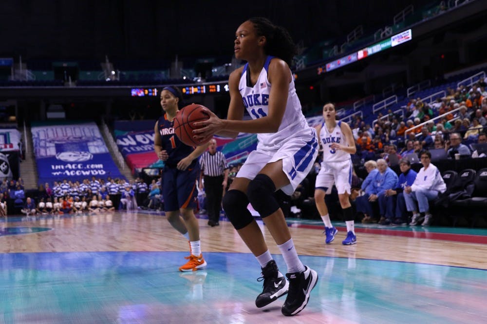 <p>Azurá Stevens showed little rust in her return after a seven-game absence, picking up a double-double early in the third quarter.</p>