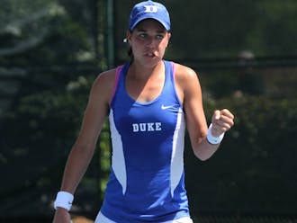 Sophomore Beatrice Capra advanced to the second round of the NCAA Singles Championship Wednesday.