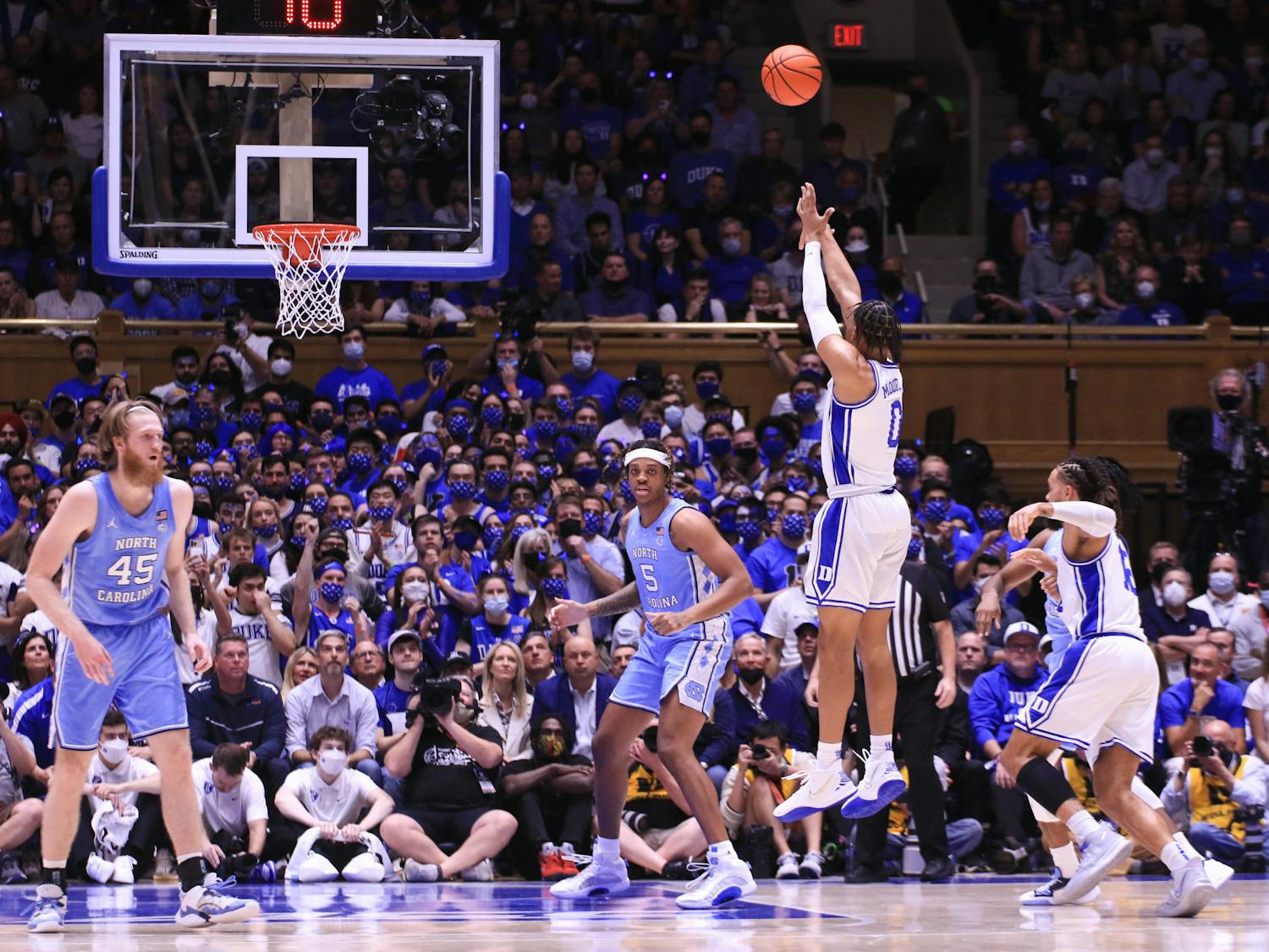 North Carolina joined Duke in the AP Poll after winning Saturday's rivalry matchup in Durham.
