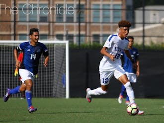 A native of Cary, N.C., Colby Agu scored his first collegiate goal Sunday and gives Duke another scoring option off the bench.&nbsp;