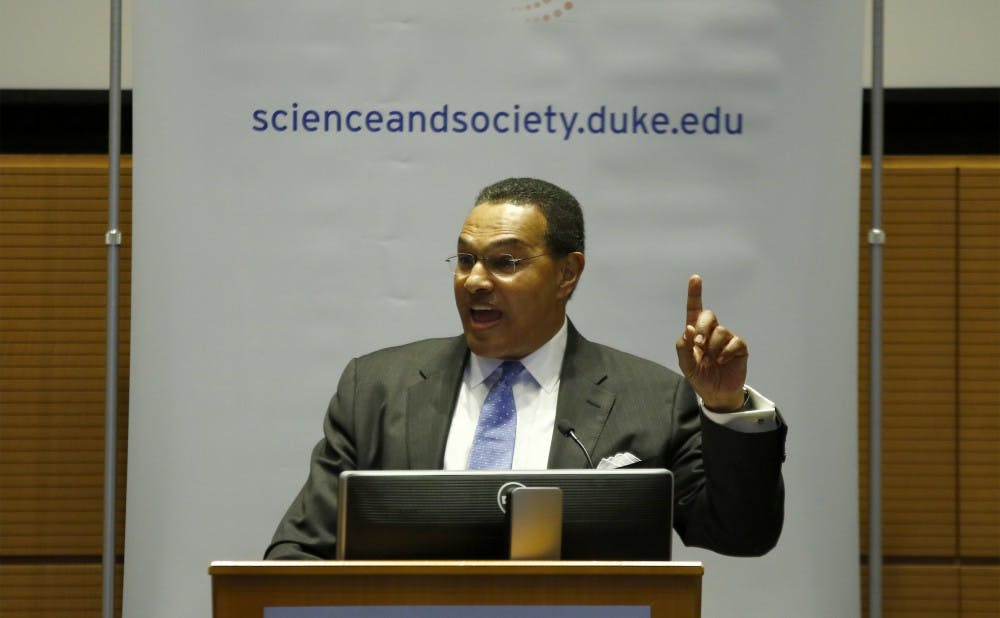 Freeman Hrabowski has helped make UMBC one of the nation’s top up-and-coming universiities. He spoke at Duke Tuesday about increasing minority representation  in STEM fields.