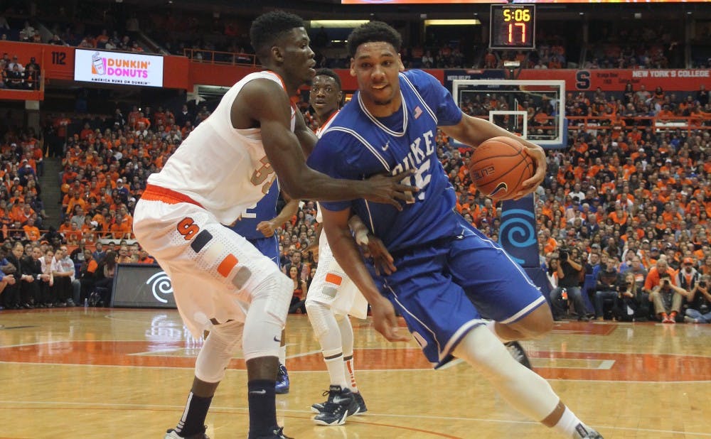 Freshman center Jahlil Okafor made history this week as he continued his dominant freshman campaign.