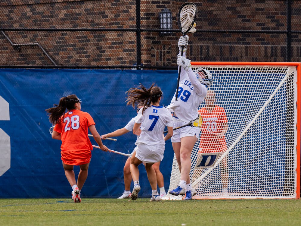Courtney Kaufman came up with some huge saves against Harvard.