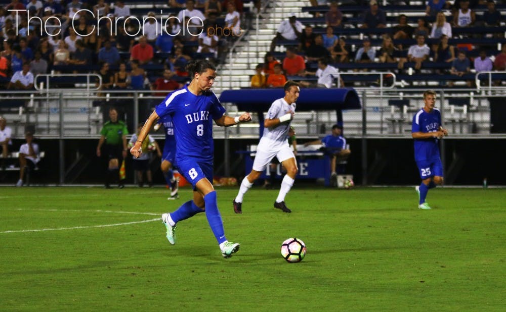 <p>Sophomore Ciaran McKenna is one of several underclassmen Duke is counting on as it enters a challenging  stretch of ACC games.</p>