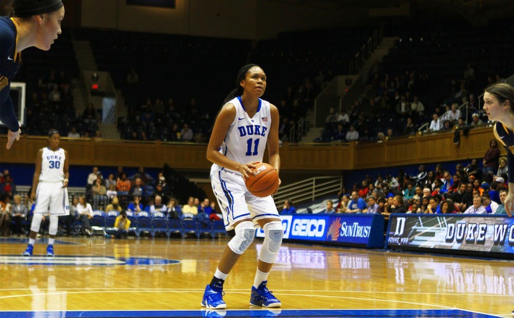 Freshman forward Azura Stevens posted her second double-double in three games in Sunday’s home opener against Marquette, contributing 18 points and 10 rebounds in just 18 minutes of play.