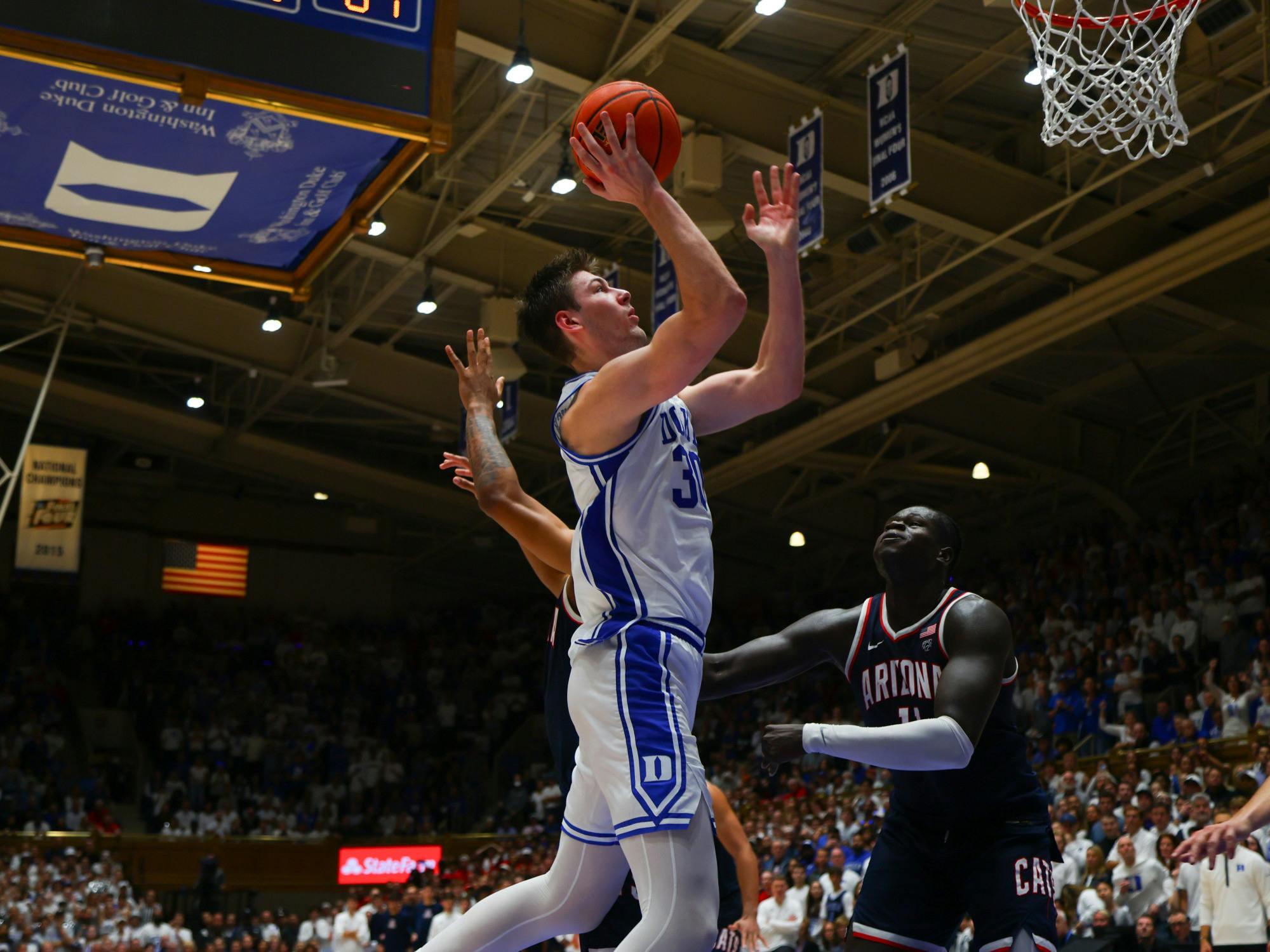 Scenes From Duke Men's Basketball's Loss To Arizona - The Chronicle