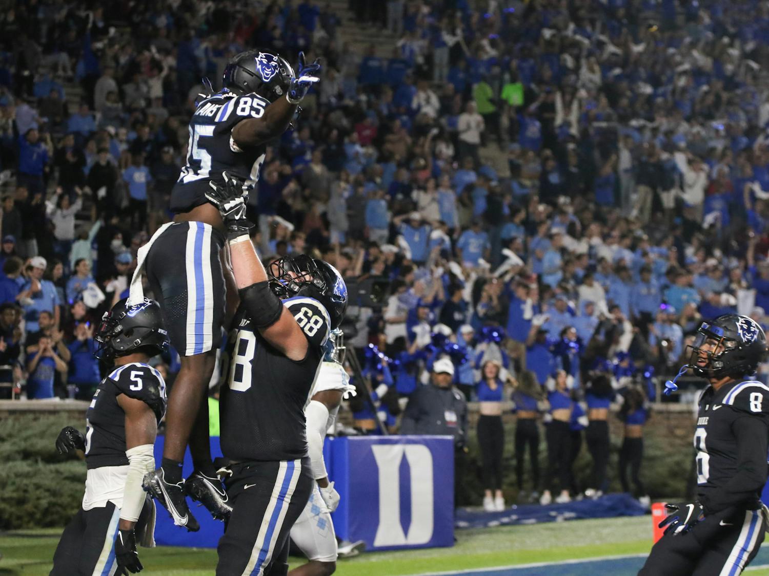 Duke and North Carolina put on a show Saturday in Durham, but the Tar Heels came out on top.