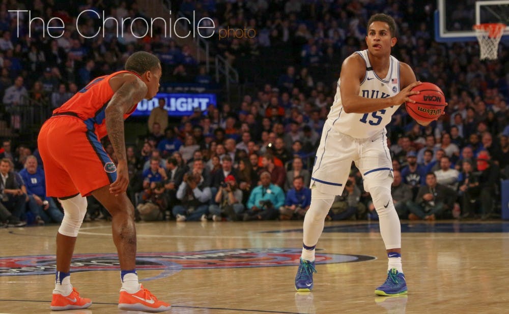 Frank Jackson started Tuesday night but sat out most of the second half when Jayson Tatum started to heat up&nbsp;off the bench.
