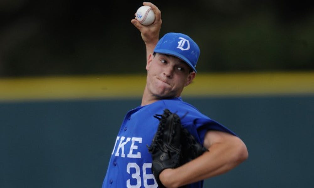 Starting pitcher Michael Ness will take the hill Friday in Duke’s first game against Fordham.