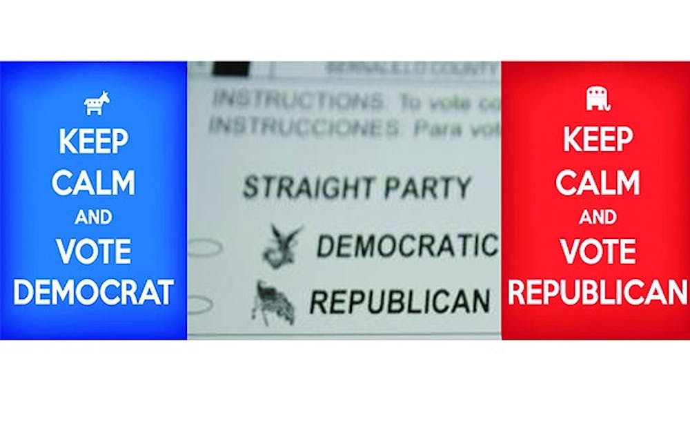 Straight ticket voting, which allows people to vote for a single party for each race on the ballot, is seen by some as encouraging voters to cast ballots without being fully knowledgeable about the candidates.