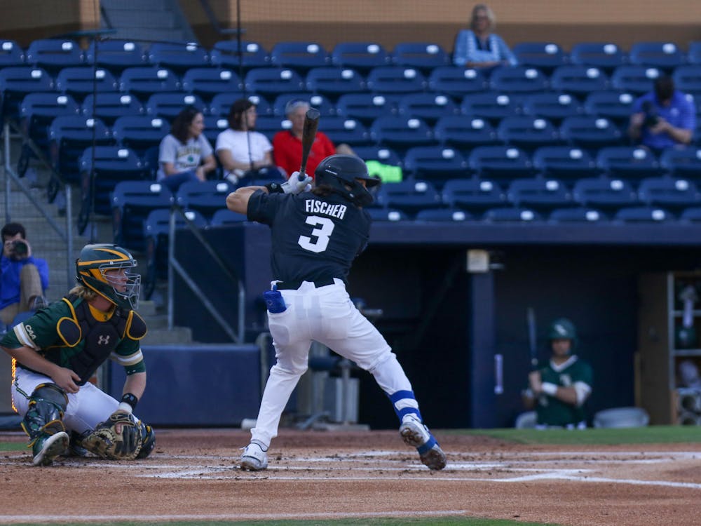 Andrew Fischer's home runs have propelled the Blue Devils to win eight of their last 10 games.