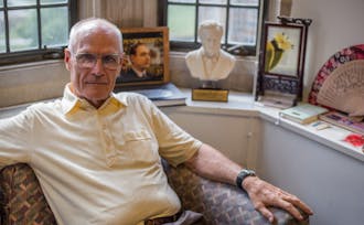Victor Strandberg has been teaching at Duke for over 50 years.