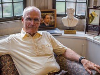 Victor Strandberg has been teaching at Duke for over 50 years.