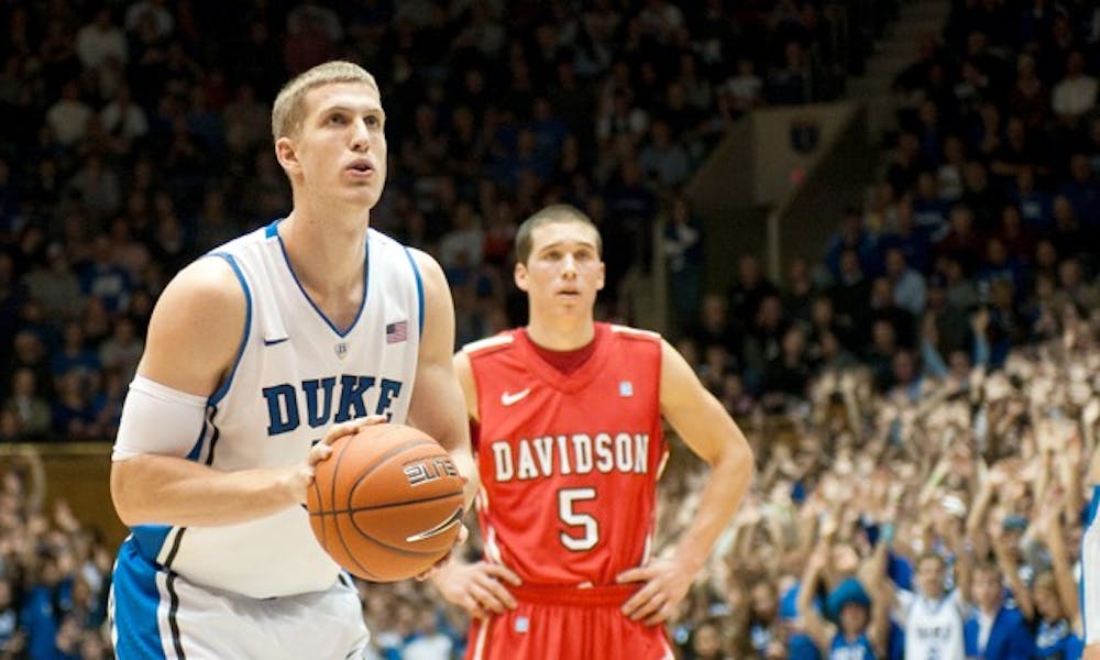 Mason Plumlee has made just 42.3 percent of his free throws despite leading the team in attempts.