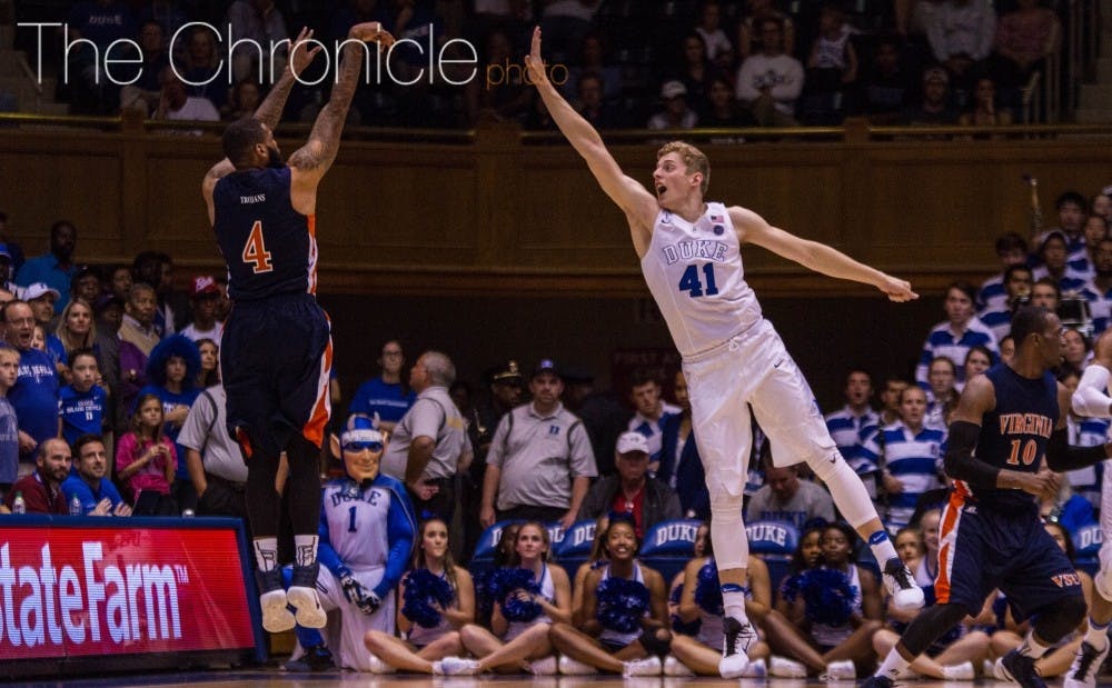 Jack White impressed in Duke's exhibition season but rarely got off the bench in games that mattered.