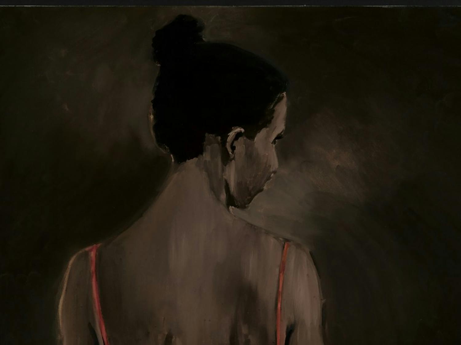 Lynette Yiadom-Boakye's "Places to Love For" is featured in "Solidary & Solitary: The Joyner/Giuffrida Collection," which opened Thursday and will run through July 15.