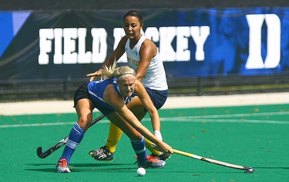 Emmie Le Marchand was one of two Blue Devils to earn All-ACC honors this season.