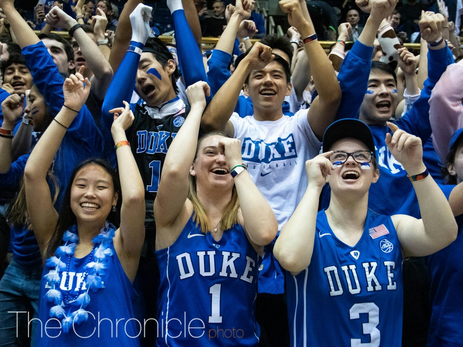The Cameron Crazies were treated with a special surprise Monday.
